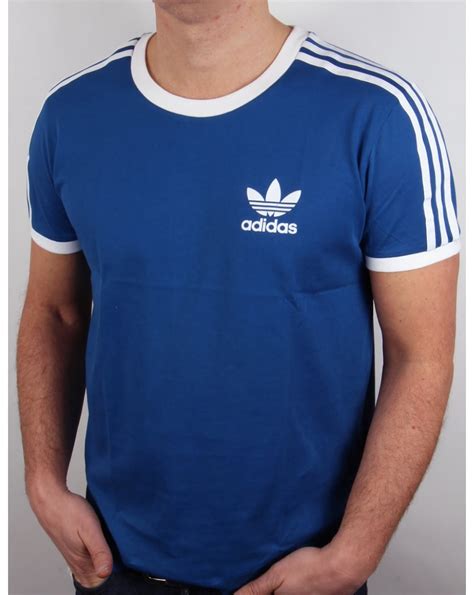 camiseta azul california de adidas originals|adidas originals logo.